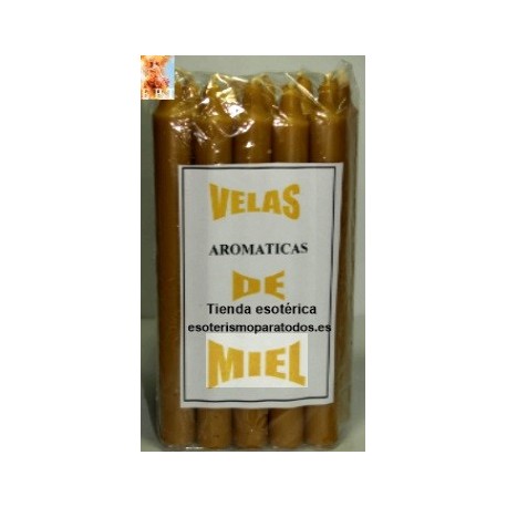 VELA AROMATICA MIEL