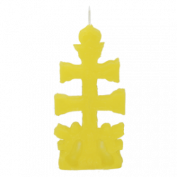 CRUZ DE CARAVACA AMARILLO