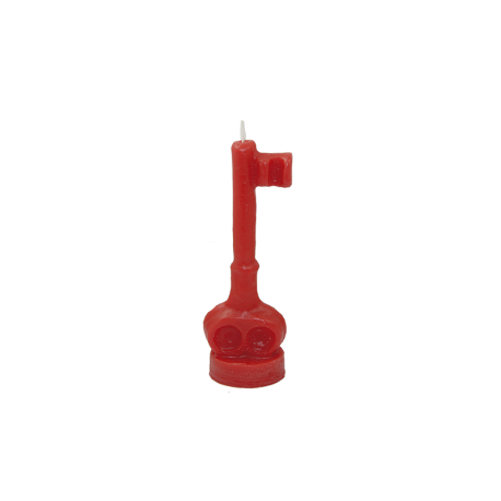 LLAVE MACIZA ROJO