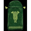 BOLSA TAROT VERDE SIMBOLO CELTA