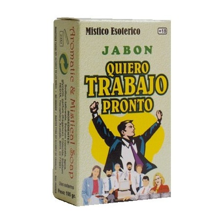 JABON QUIERO TRABAJO PRONTO