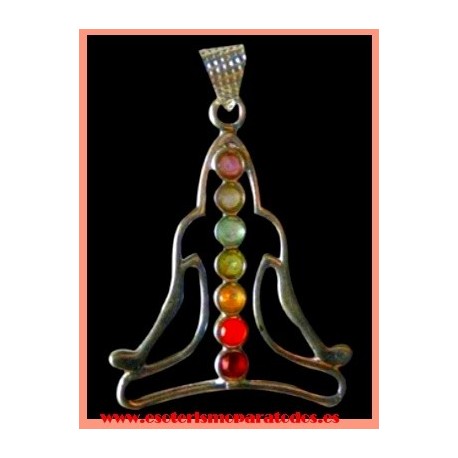 COLGANTE MUJER CHAKRA ALINEACION