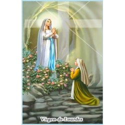 VIRGEN LOURDES ESTAMPAS