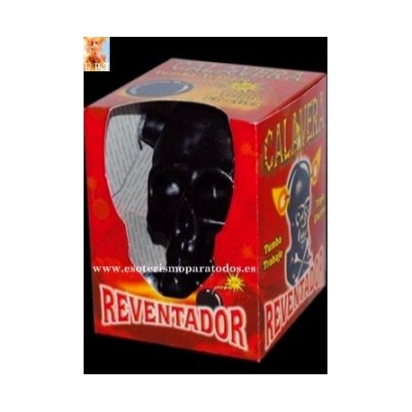 RITUALES VELAS CALAVERA NEGRA