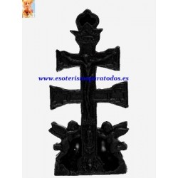 Cruz de Caravaca Negra Vela Figura