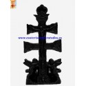 Cruz de Caravaca Negra Vela Figura