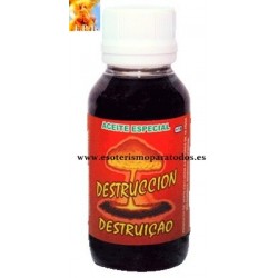 ACEITE DESTRUCCION